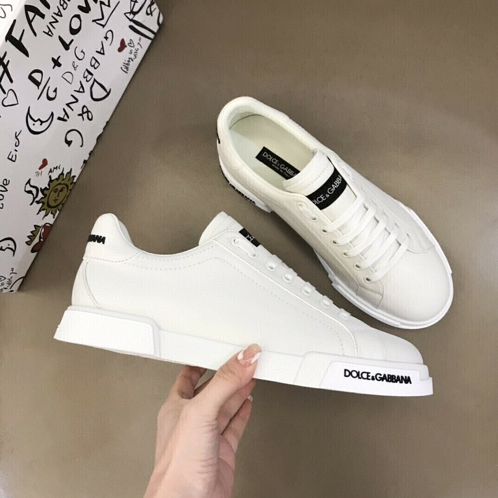 Dolce & Gabbana Logo Sneaker Branco.