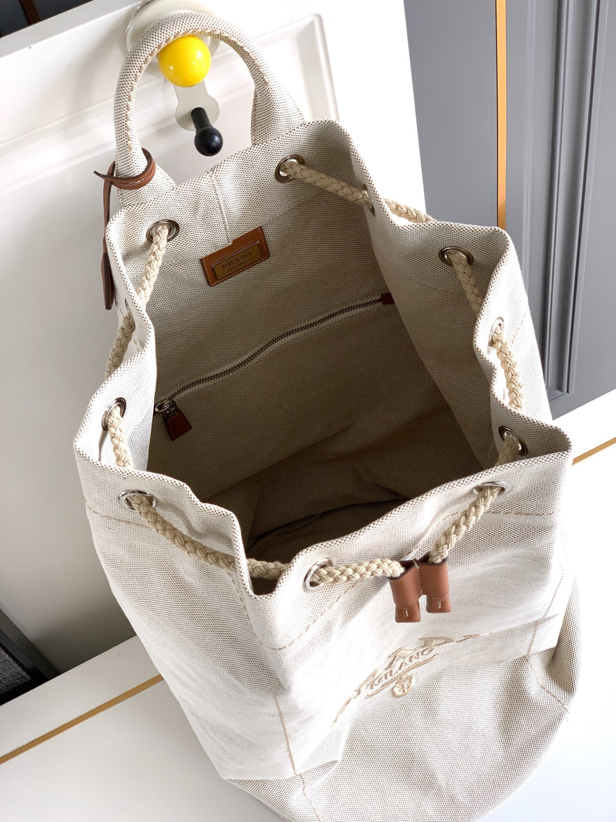 Bolsa Canvas Drawstring Duffle Bag