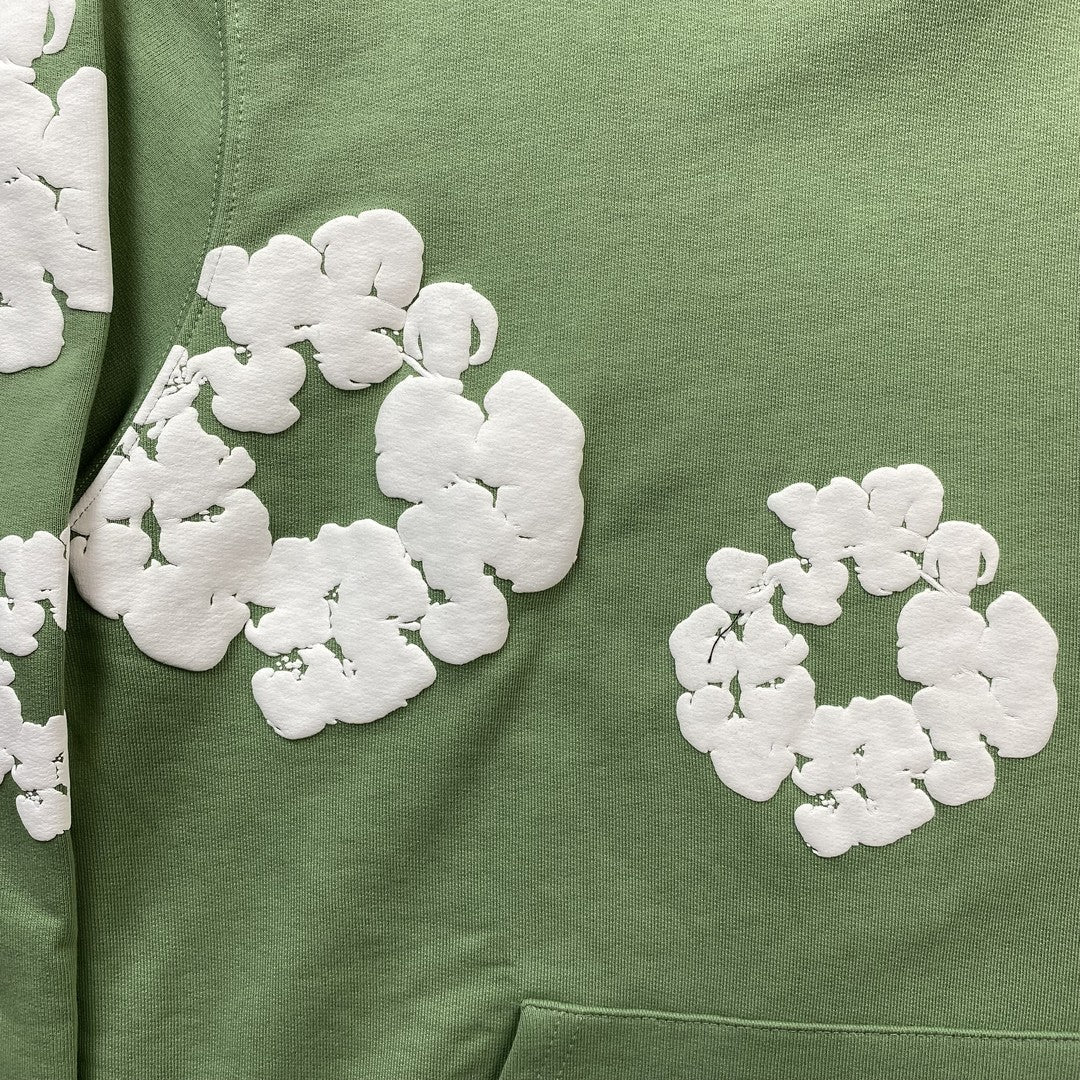 Moletom Cotton Wreath Denim Tears Green
