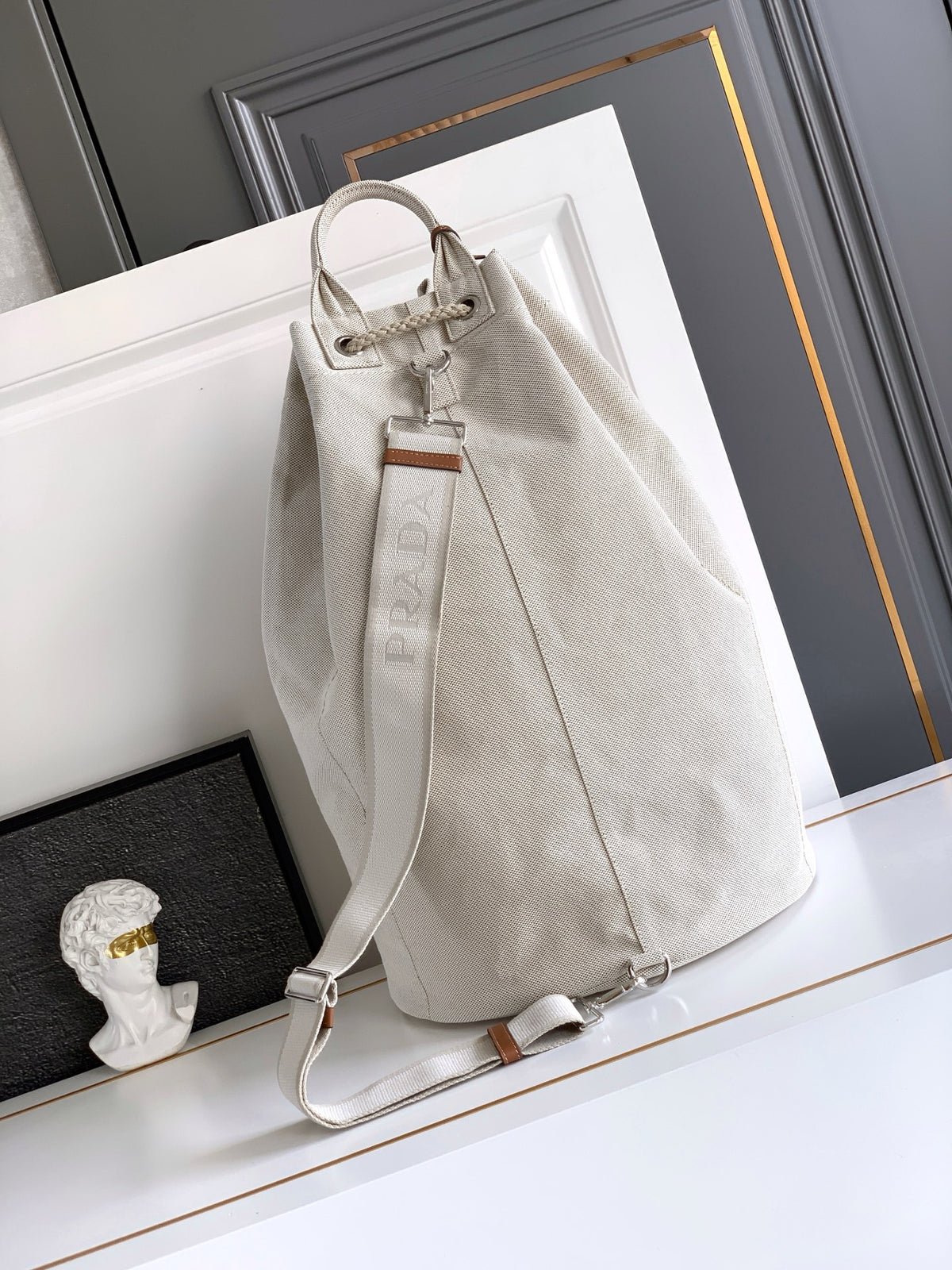 Bolsa Canvas Drawstring Duffle Bag