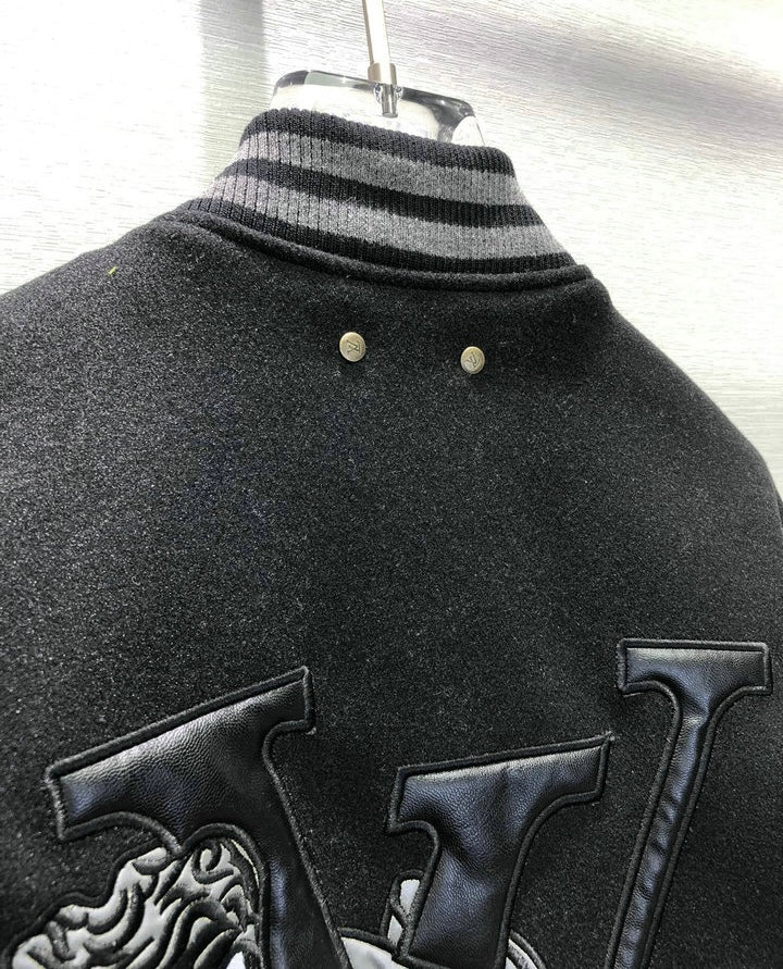 Jacket Varsity Black ( Pronta Entrega )