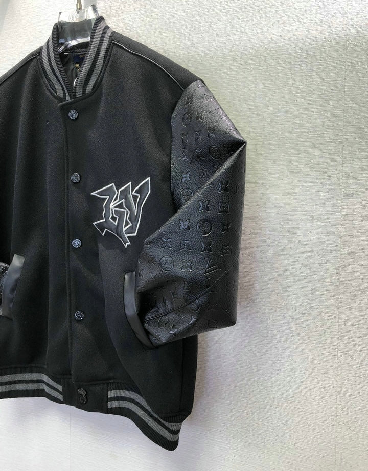 Jacket Varsity Black ( Pronta Entrega )