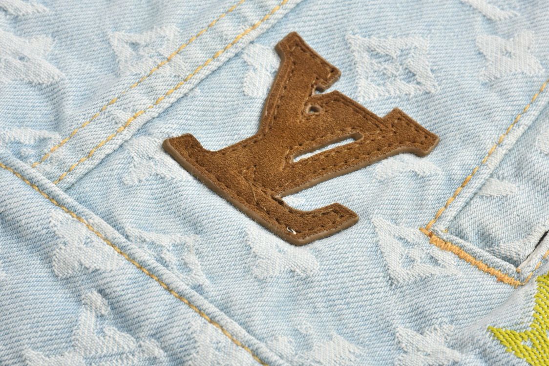 Jaqueta Louis Vuitton By Tyler, the Creator Monogram Denin