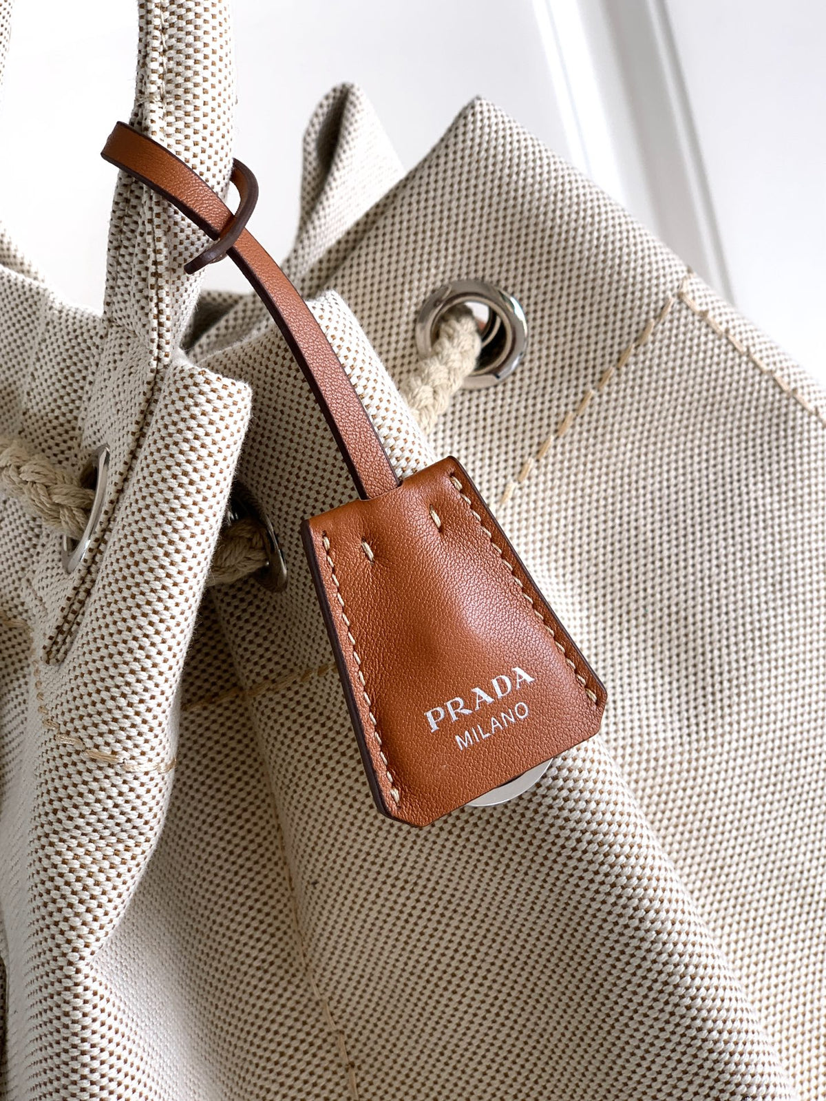 Bolsa Canvas Drawstring Duffle Bag