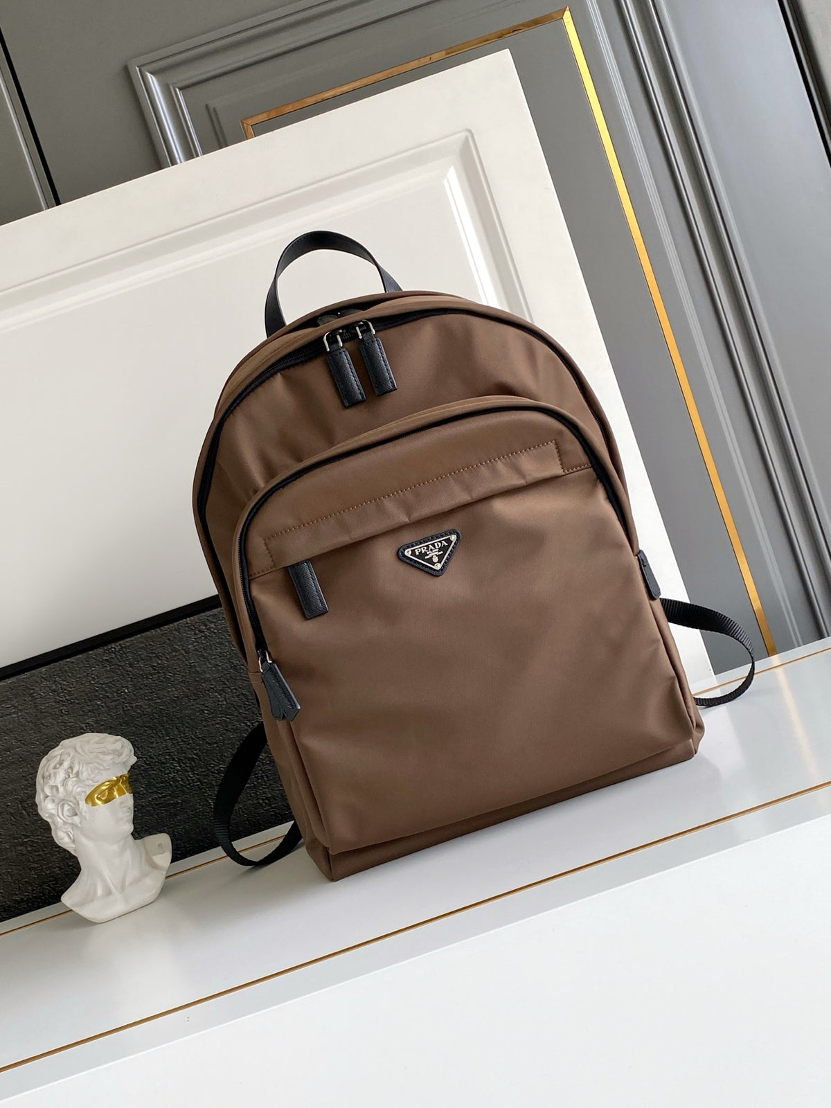 Mochila Urban Luxury Re-Nylon & Couro