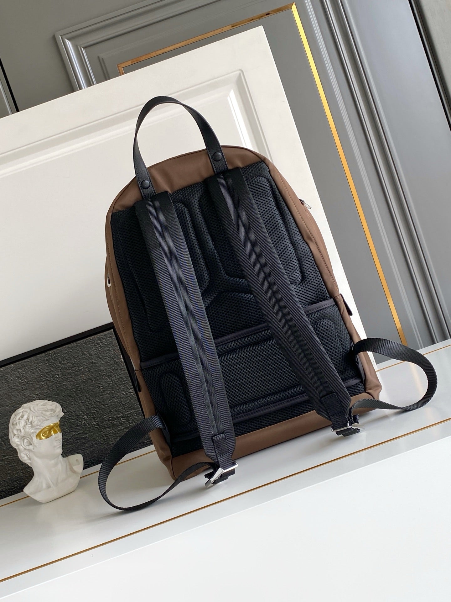 Mochila Urban Luxury Re-Nylon & Couro