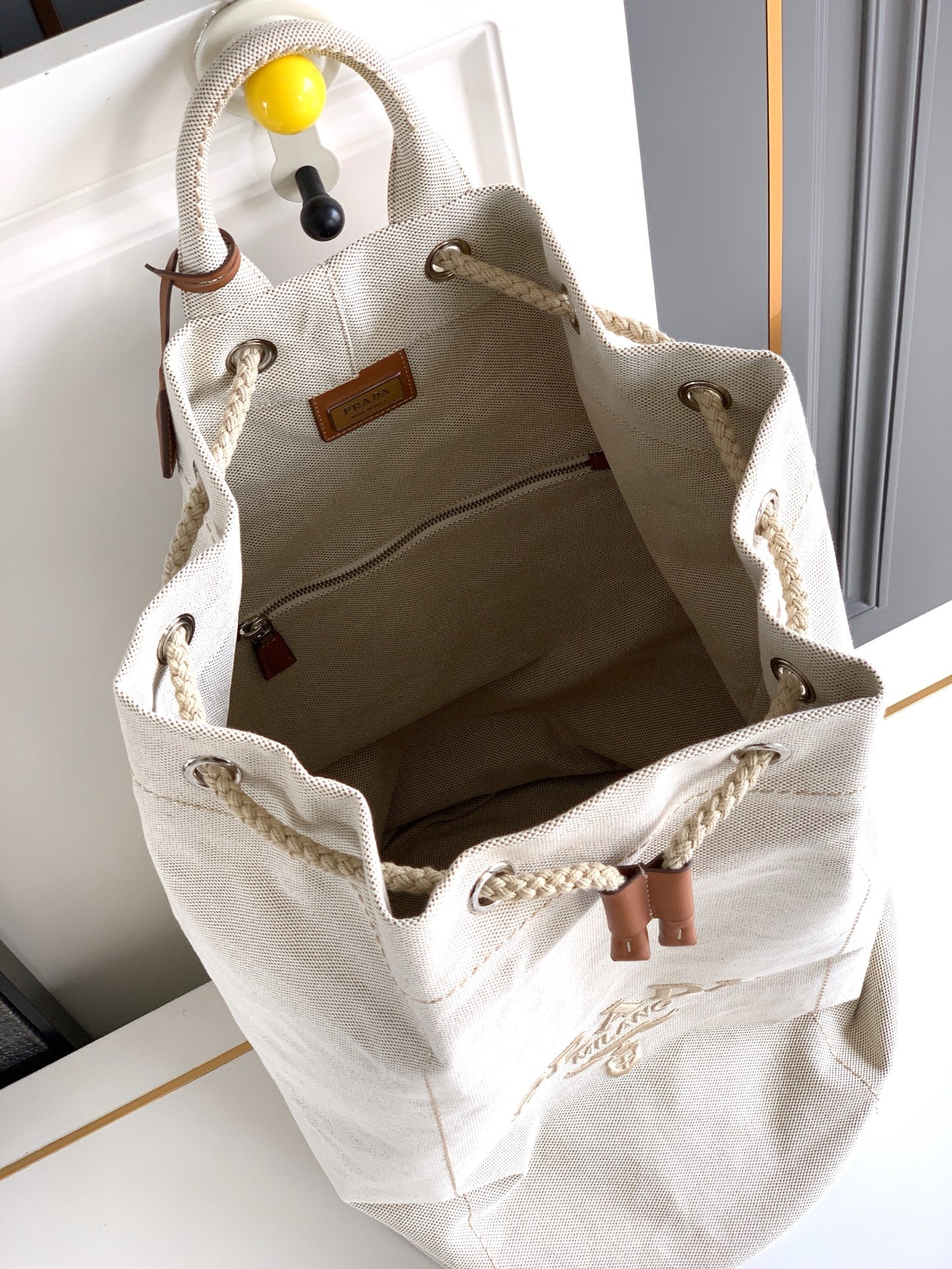 Bolsa Canvas Drawstring Duffle Bag