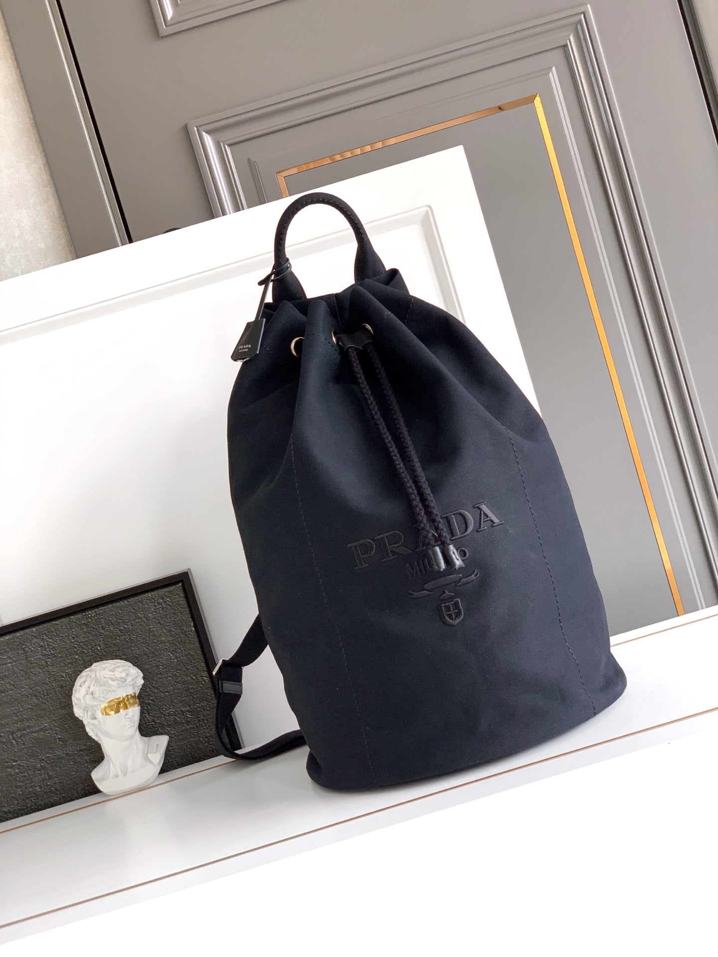 Bolsa Canvas Drawstring Duffle Bag