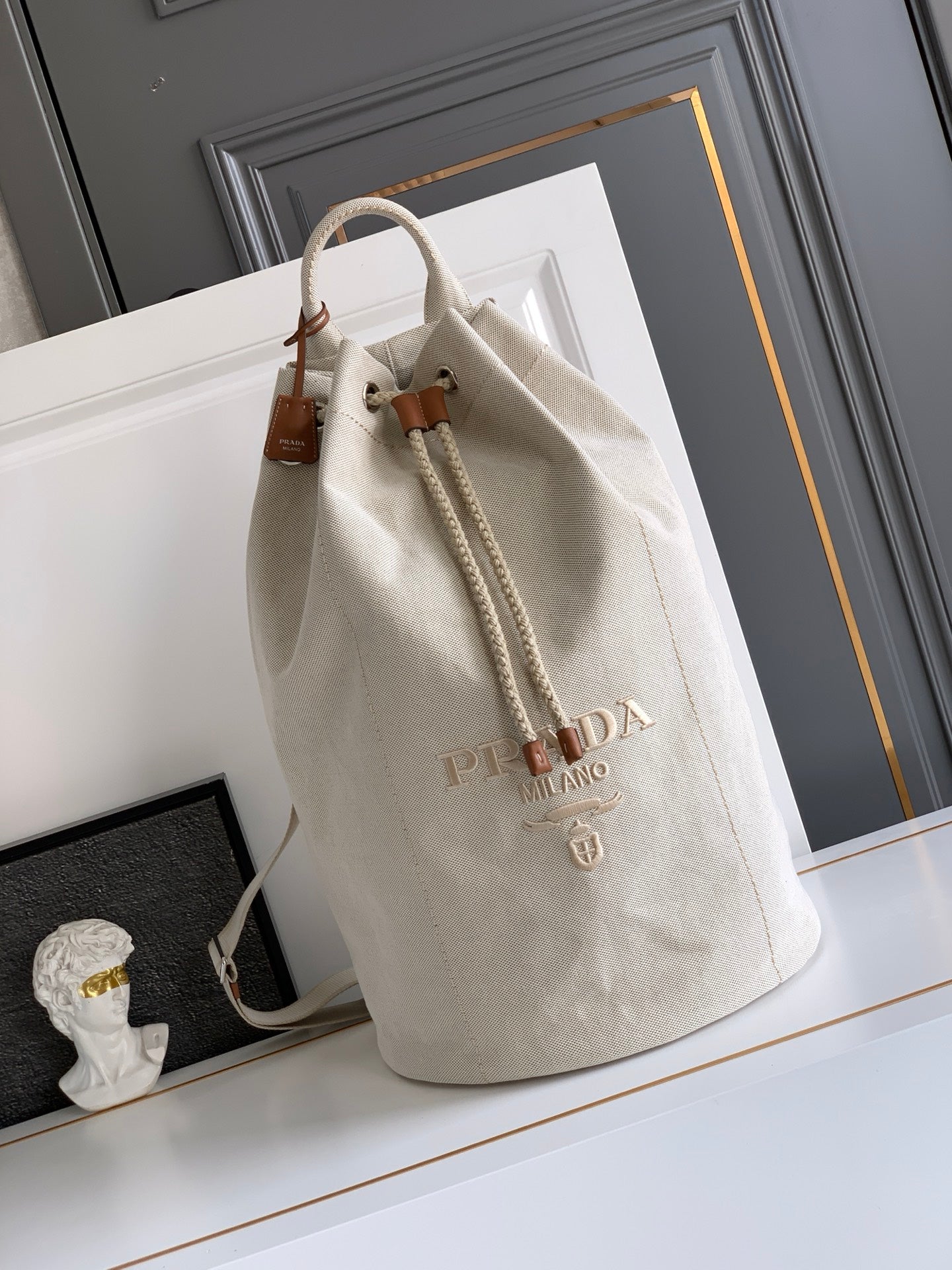 Bolsa Canvas Drawstring Duffle Bag