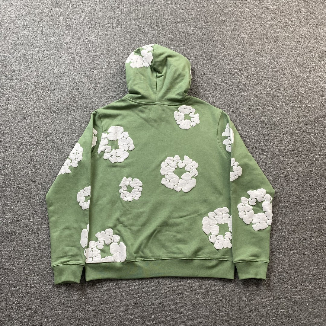 Moletom Cotton Wreath Denim Tears Green