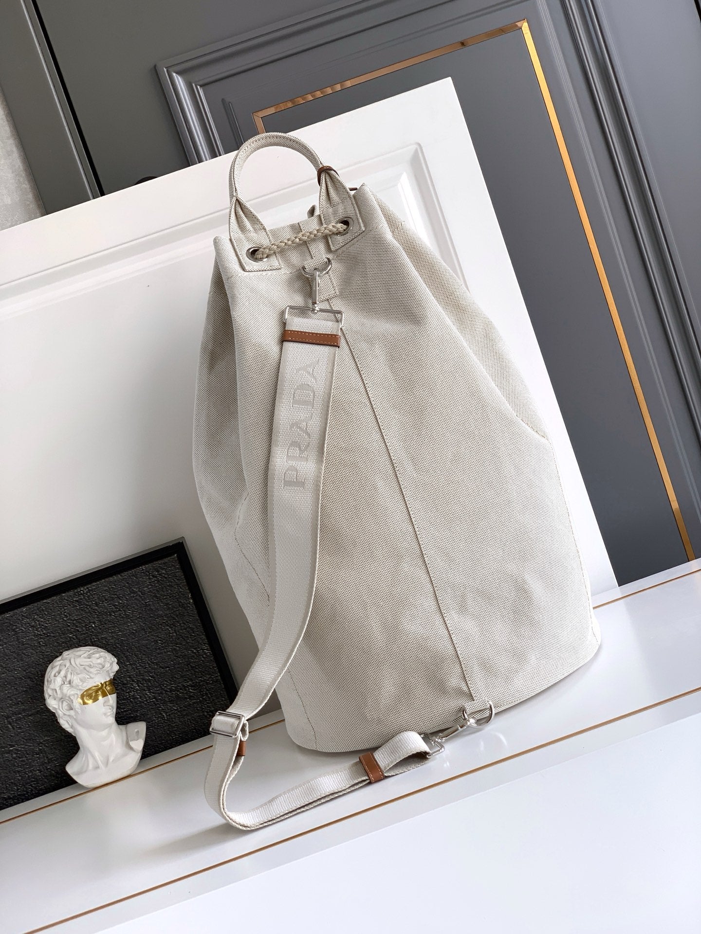 Bolsa Canvas Drawstring Duffle Bag