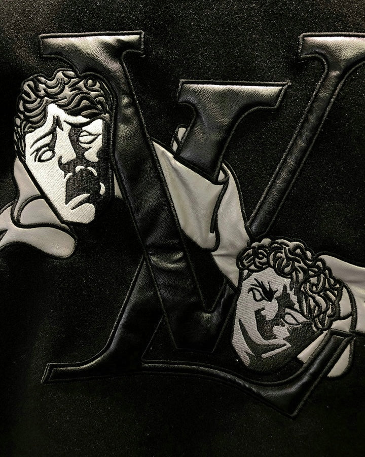 Jacket Varsity Black ( Pronta Entrega )