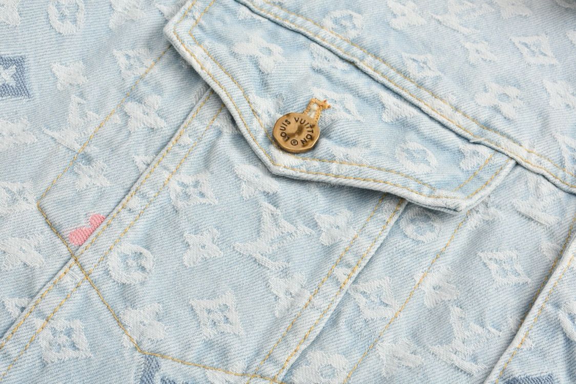 Jaqueta Louis Vuitton By Tyler, the Creator Monogram Denin