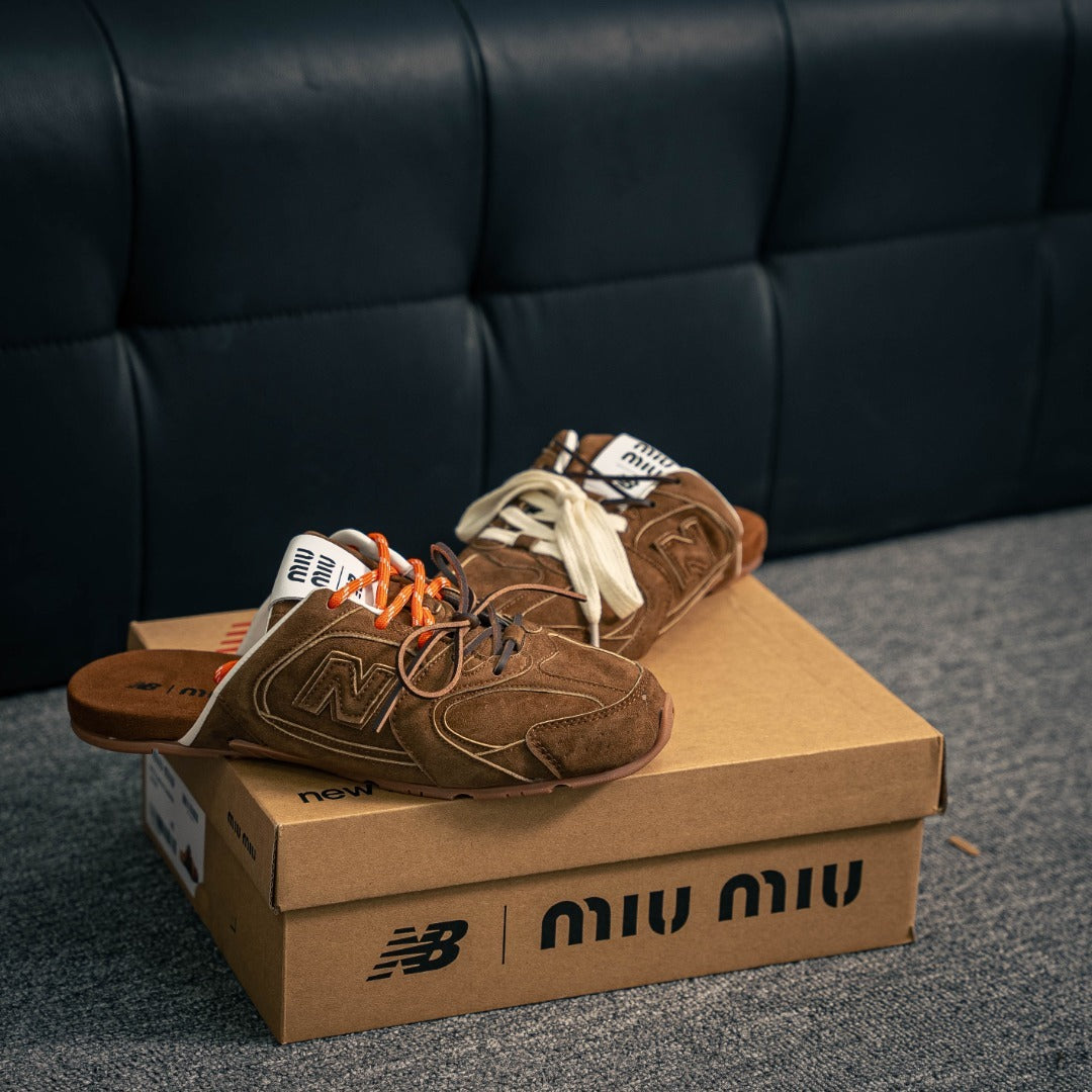 Mule New Balance x Miu Miu 530 SL.