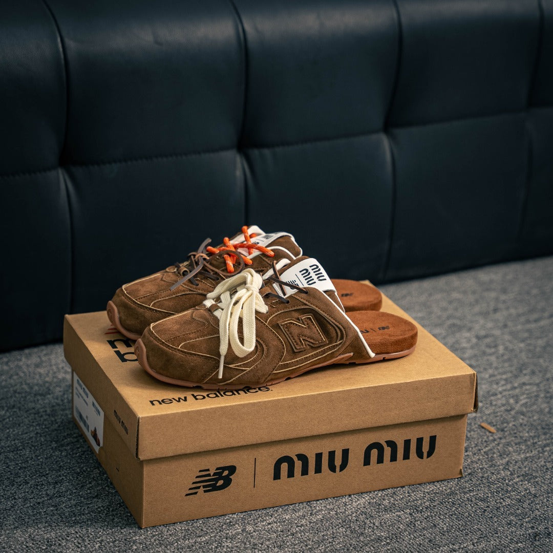 Mule New Balance x Miu Miu 530 SL.