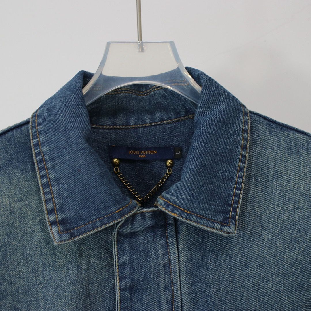 Jaqueta Jeans Louis Vuitton