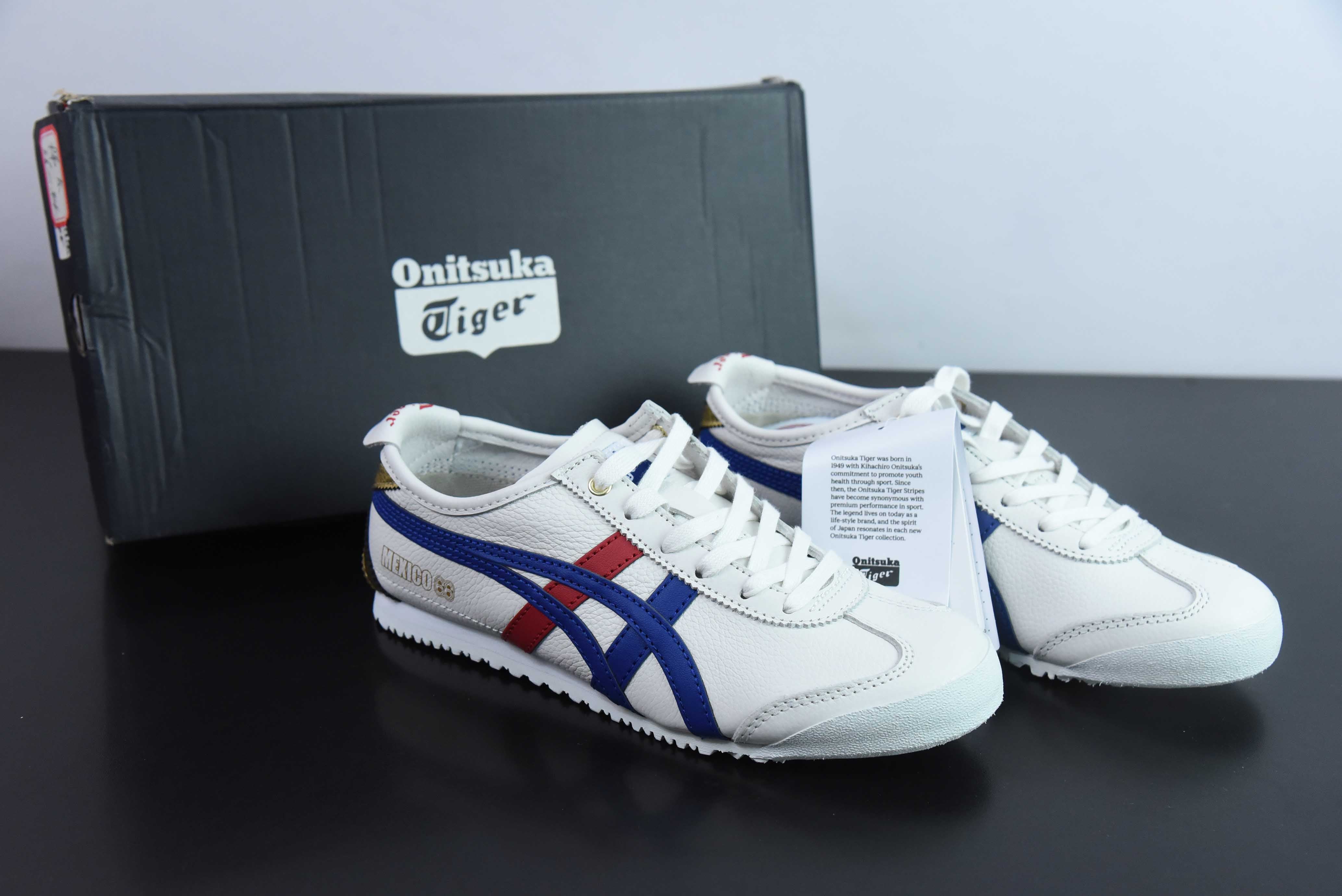 Onitsuka Tiger Mexico 66 Red And Blue