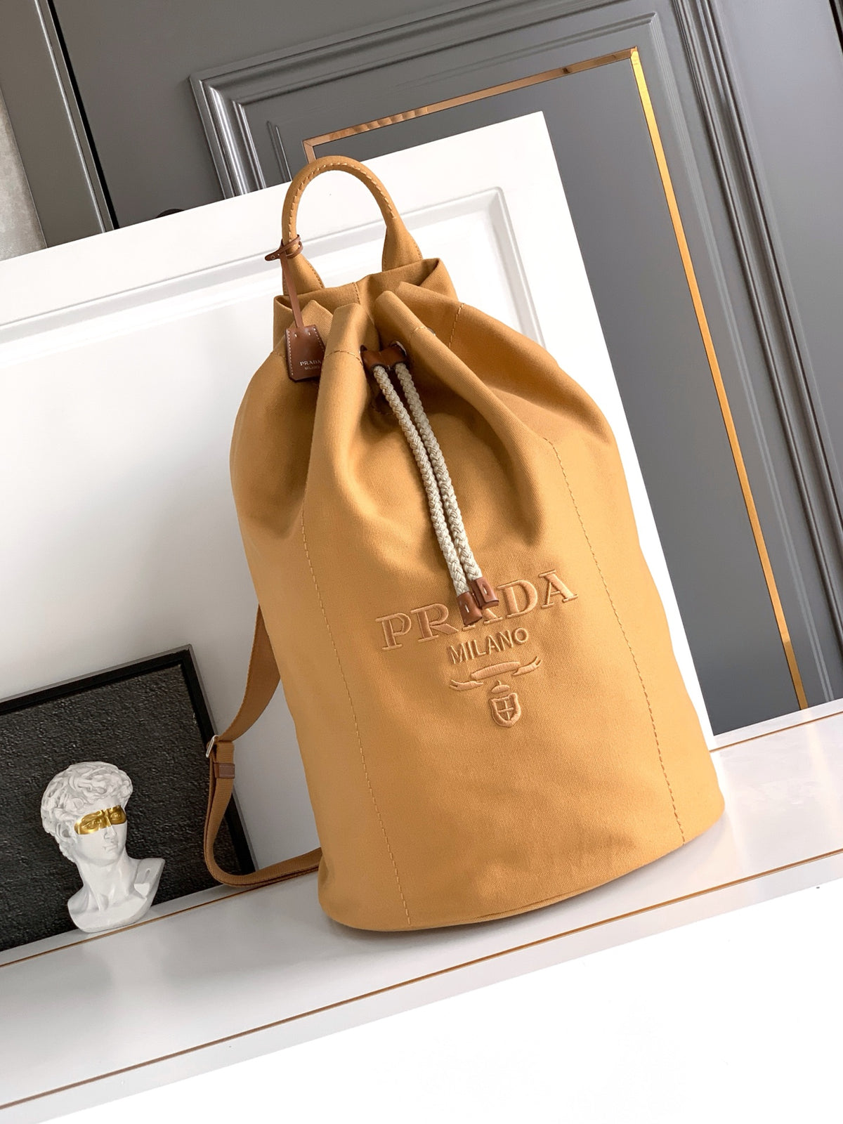Bolsa Canvas Drawstring Duffle Bag