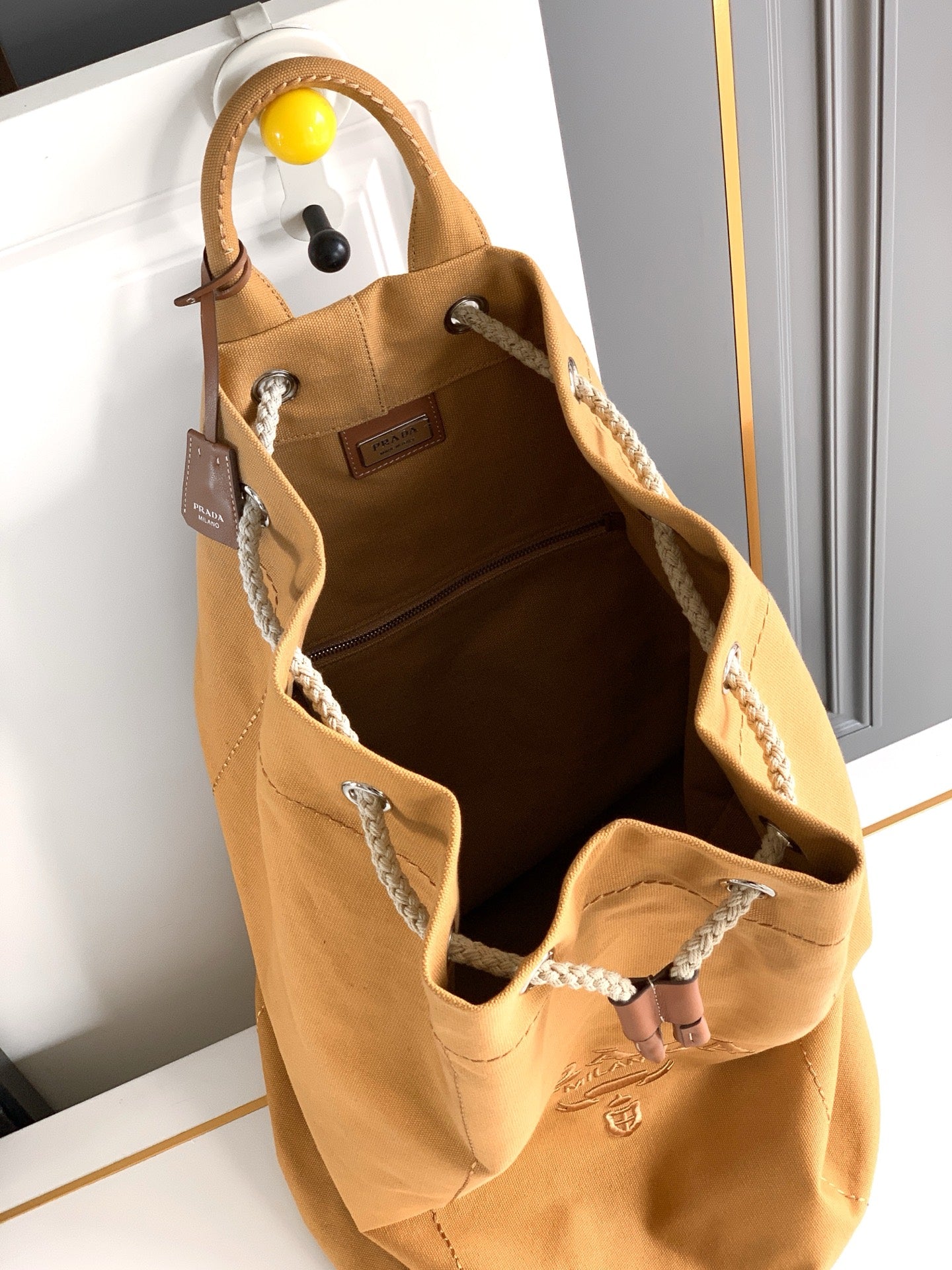 Bolsa Canvas Drawstring Duffle Bag