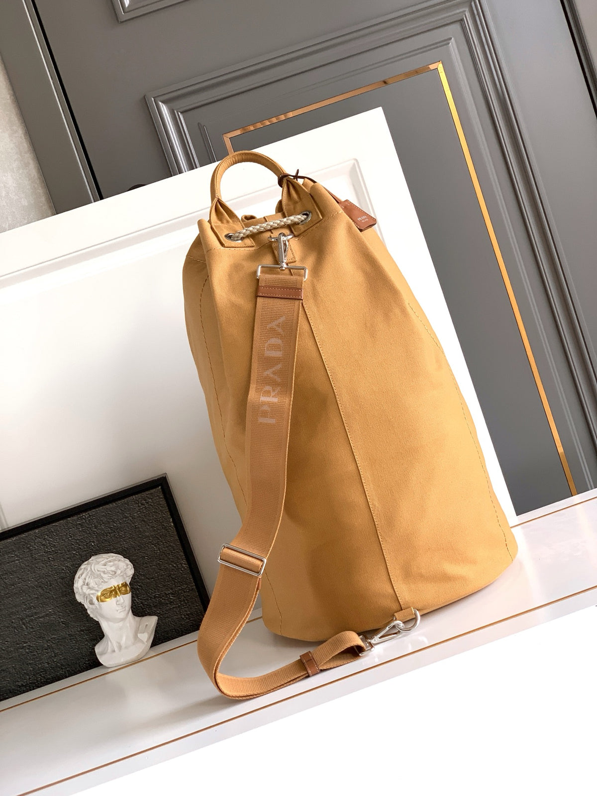 Bolsa Canvas Drawstring Duffle Bag