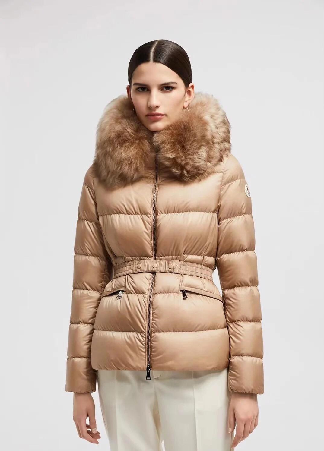 Jacket Moncler Boed Hooded Shearling Short Down ( Pronta Entrega )
