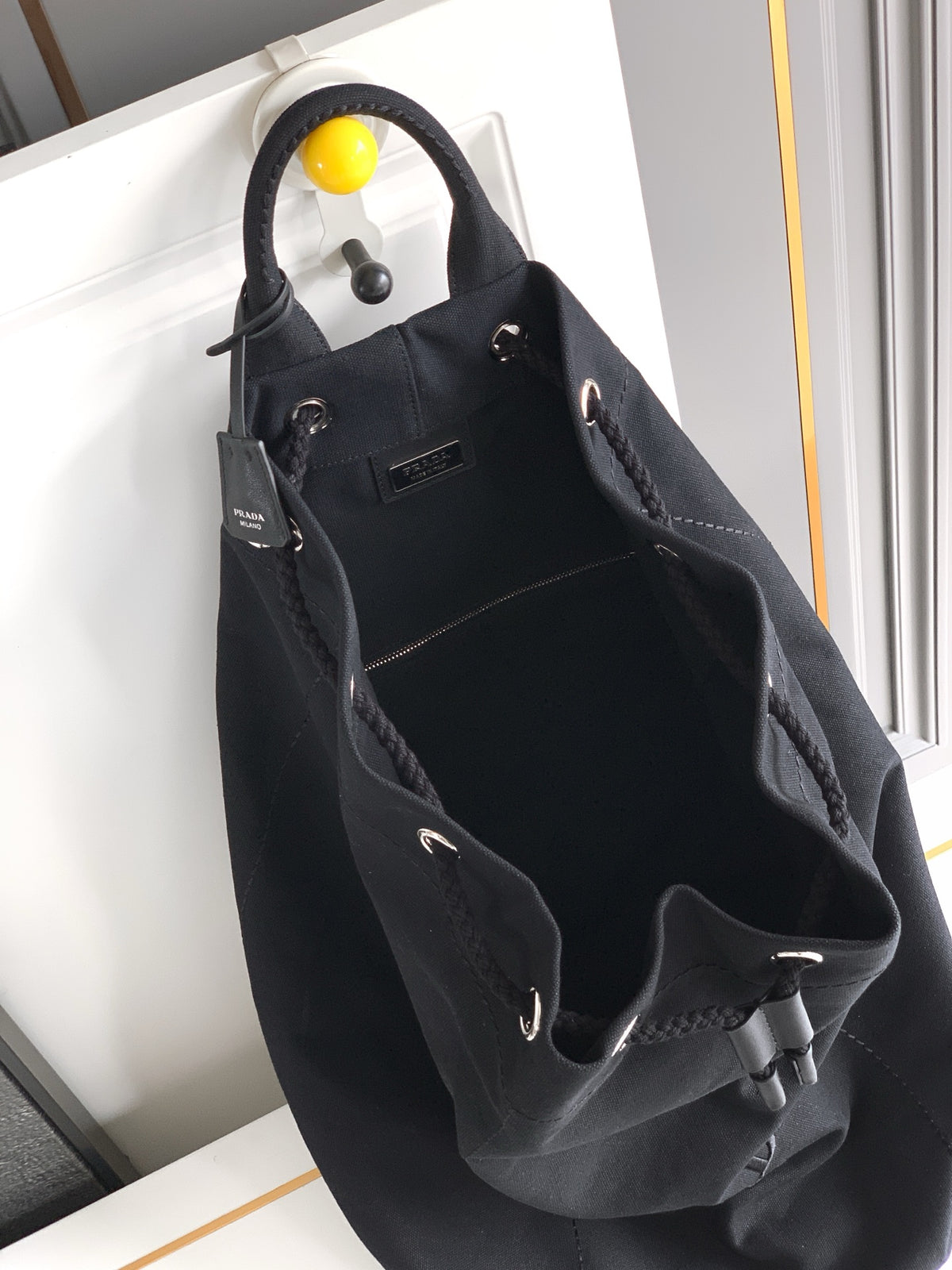Bolsa Canvas Drawstring Duffle Bag