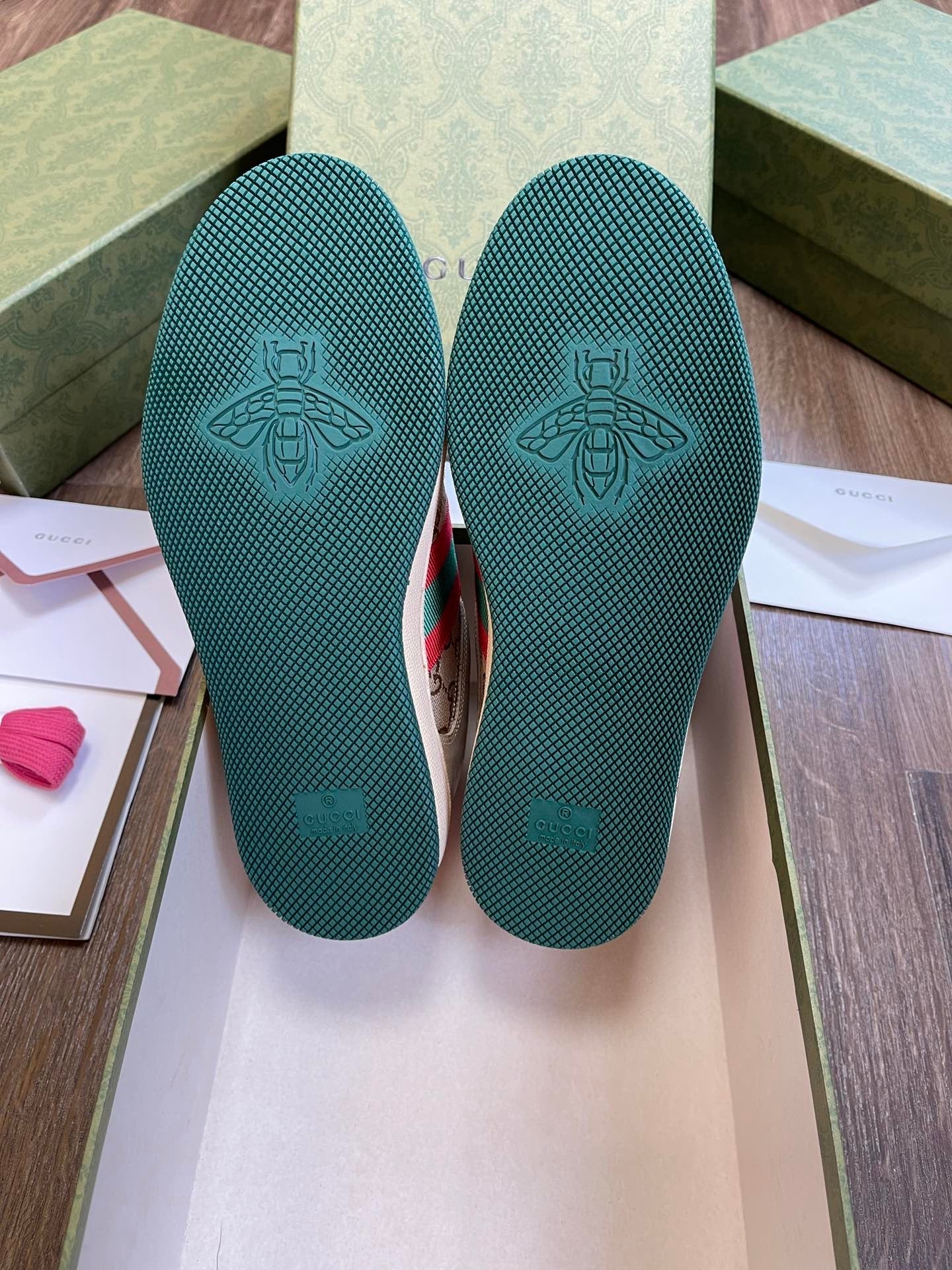 Gucci Screener Butter Leather.