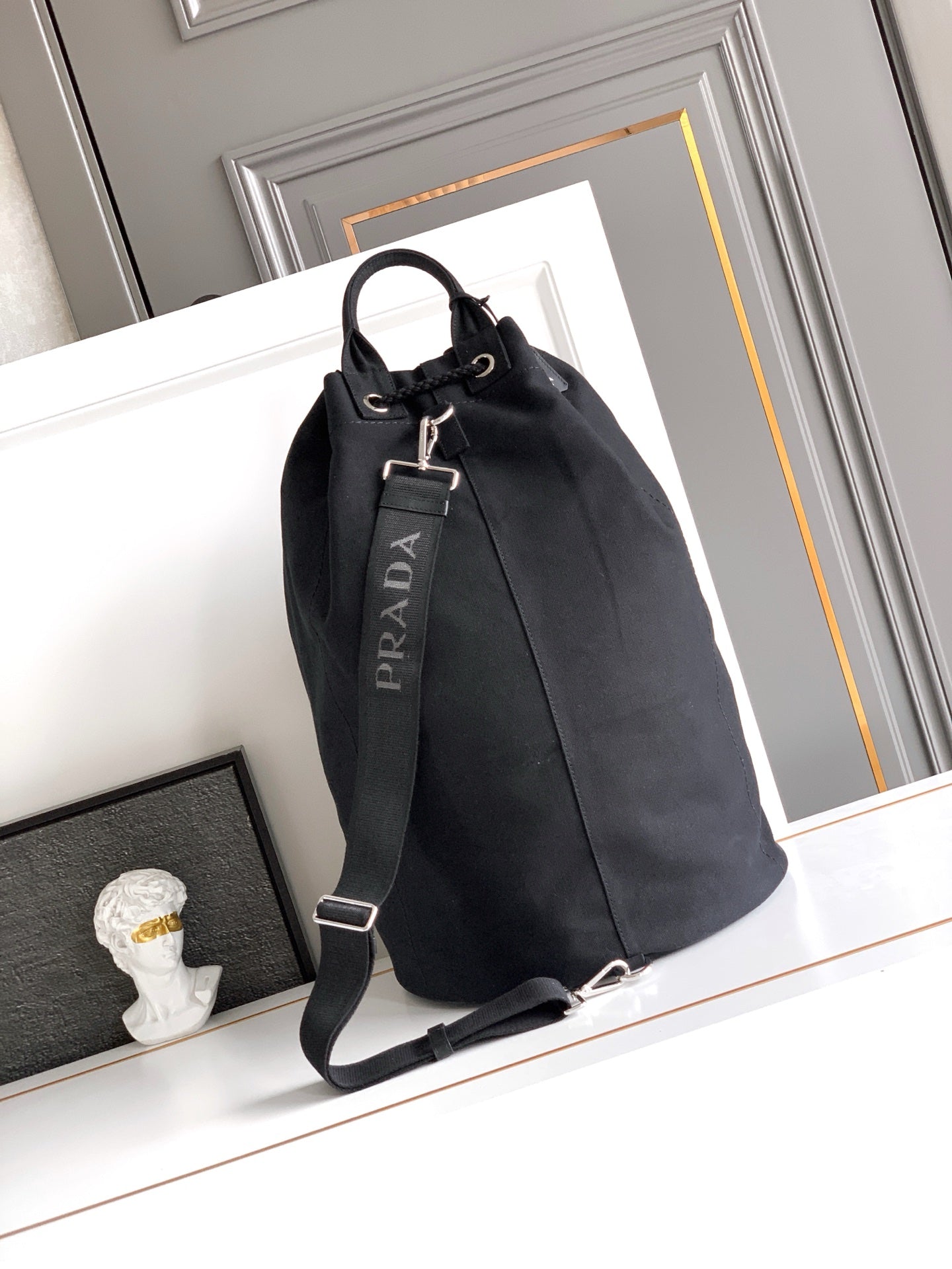 Bolsa Canvas Drawstring Duffle Bag