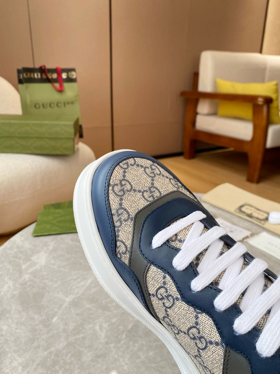 Gucci GG Sneaker Blue White